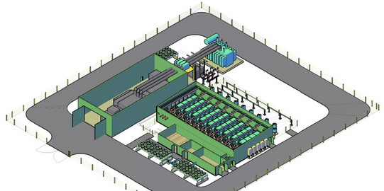 Planning sketch for the ARESS project